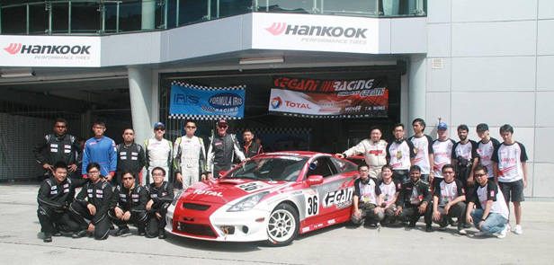 Kegani Racing in preparation for Sepang 1000km 2012